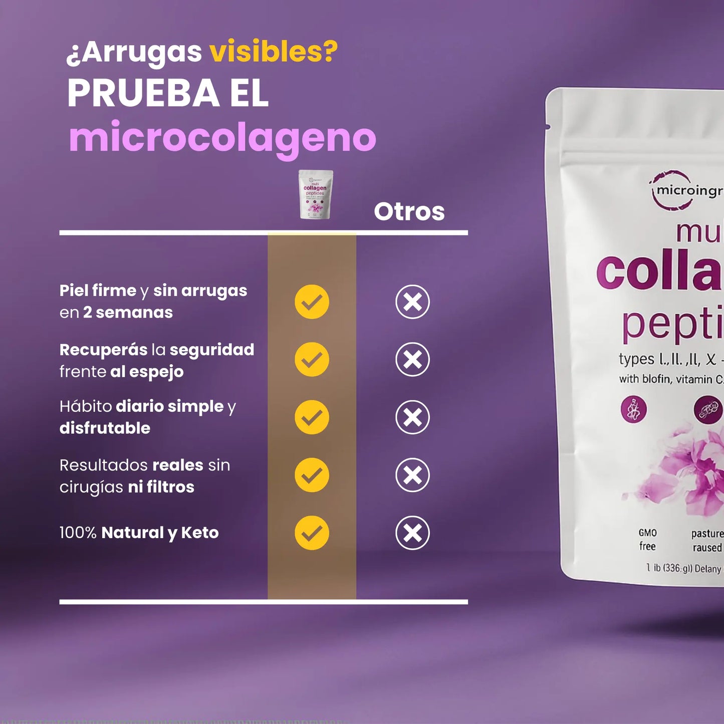 PROMO -50%: Peptidos de Multicolágeno™ 🌿