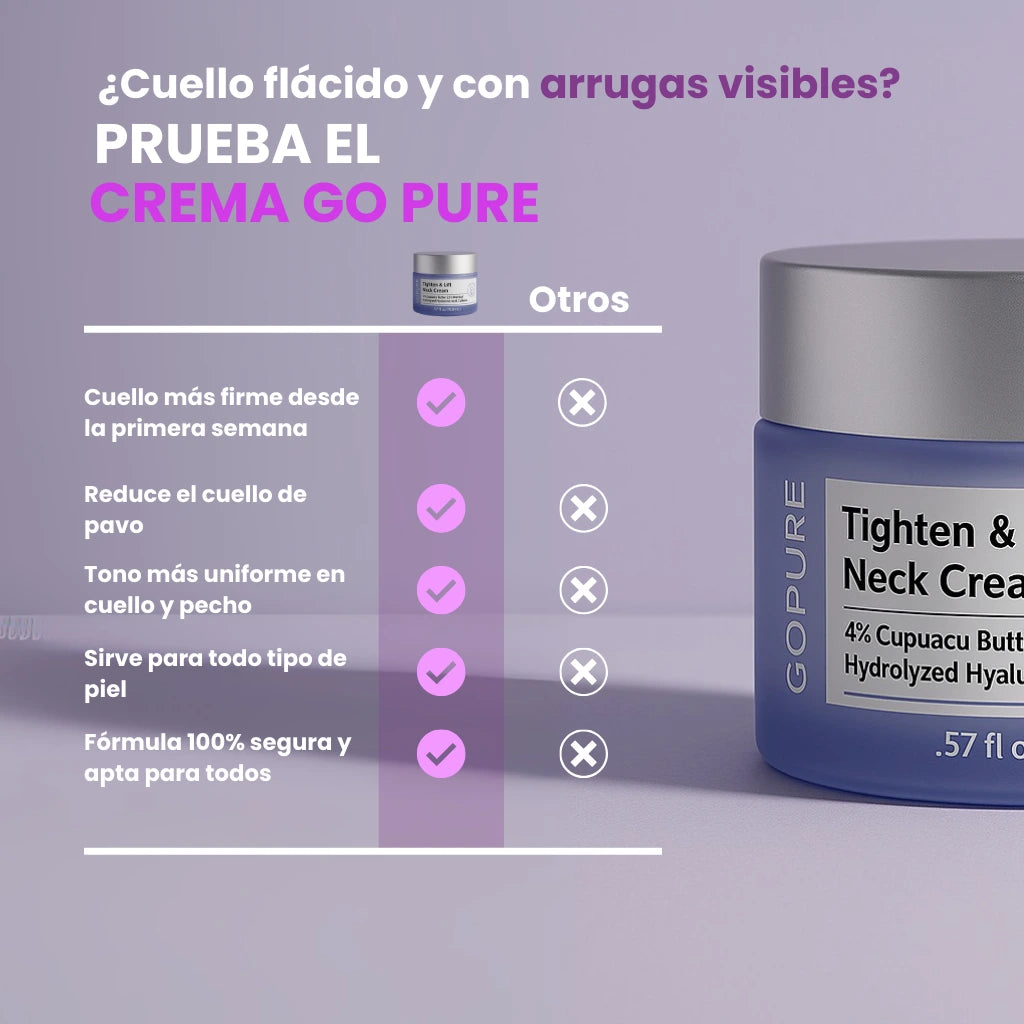 PROMO -50%: Go Pure Neck Cream 🌿