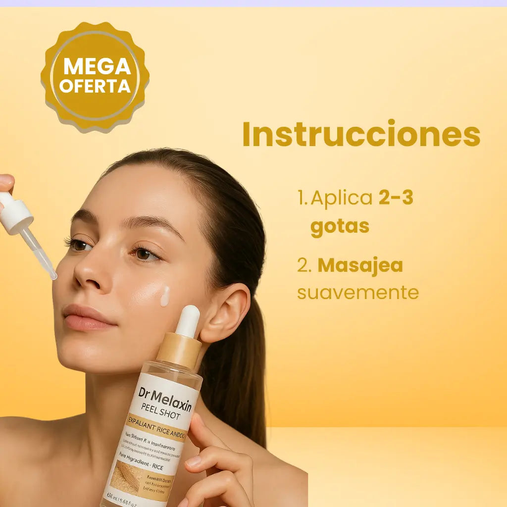 OFERTA 2X1: DrMelaxin Peel Shot 🌾