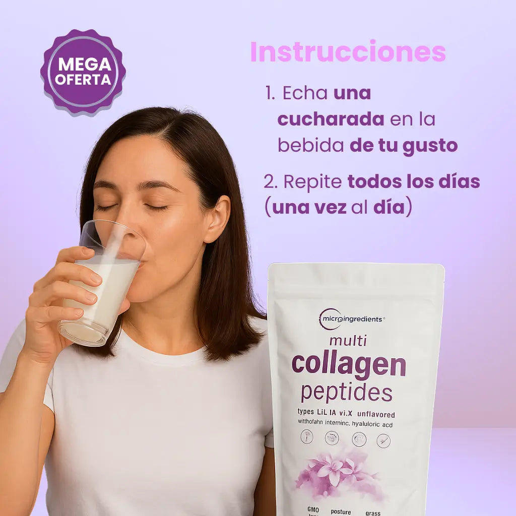 PROMO -50%: Peptidos de Multicolágeno™ 🌿