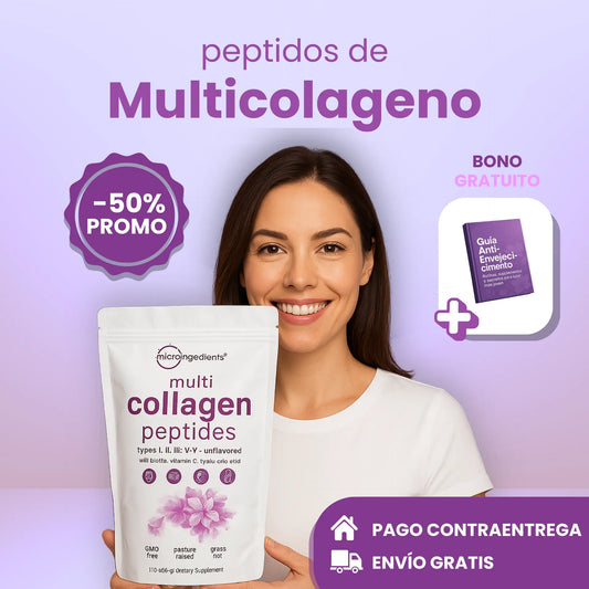 PROMO -50%: Peptidos de Multicolágeno™ 🌿