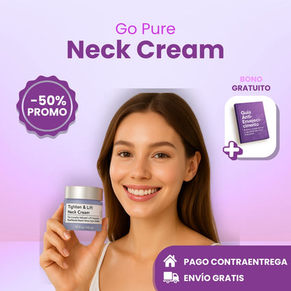 PROMO -50%: Go Pure Neck Cream 🌿